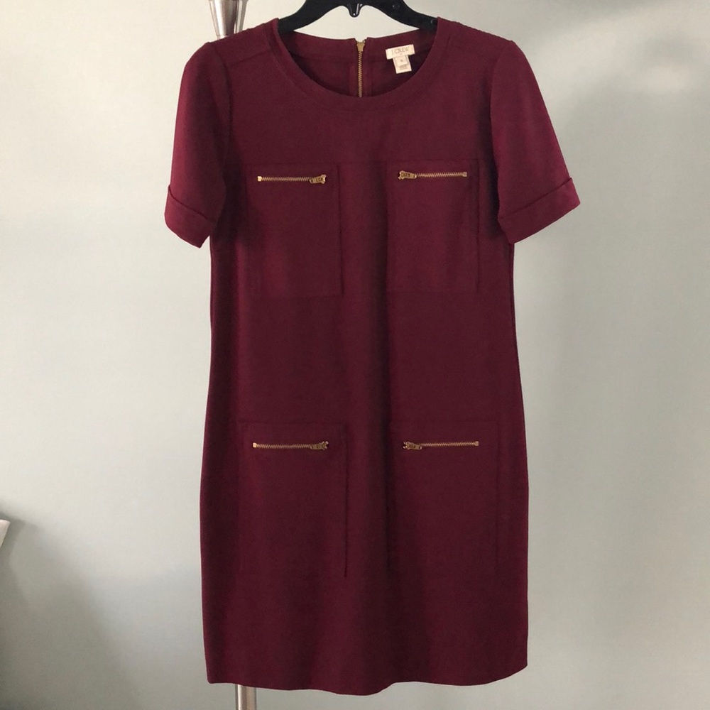 J. Crew Maroon Dress
